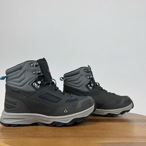New NIB Big Kids Vasque Breeze AT UltraDry Magnet Gray Hiking Trail Boots Size 3